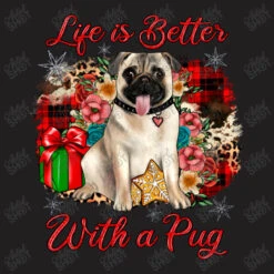 Christmas Life Is Better With A Pug T-Shirt -Noel Outfits Store d.2297803135.23348825.s3.1 211f20 YXJ0aXN0c2hvdA 800x800 1