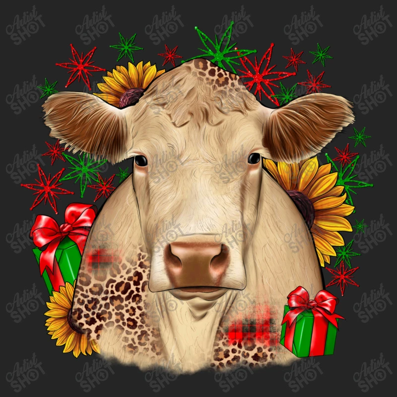 Christmas Charolais Unisex Hoodie 7 Christmas Charolais Unisex Hoodie - Image 5