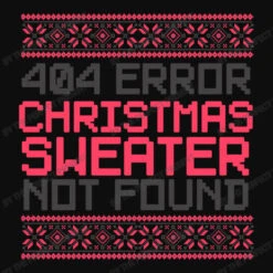 404 Error Christmas Not Found Funny Crop Top -Noel Outfits Store d.2525779256.25073630.s3.1 0e0e0e dGhlIHBlcmZlY3QgcHJlc2VudA 800x800 1