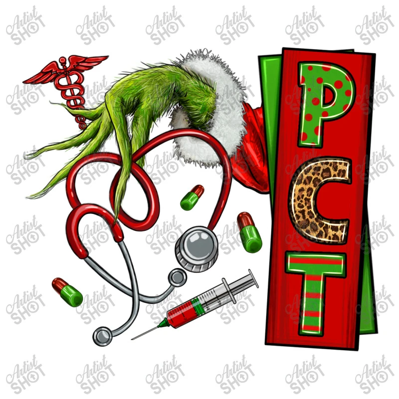 Christmas Character Nurse Crewneck Sweatshirt 7 Christmas Character Nurse Crewneck Sweatshirt - Image 5