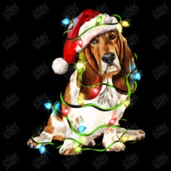 Christmas Basset Hound Dog Women's V-Neck T-Shirt -Noel Outfits Store d.2526145082.25083309.s3.1 000000 YXJ0aXN0c2hvdA 800x800 1