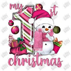 My 1st. Pink Christmas With Cute Snowman Youth Hoodie -Noel Outfits Store d.2526153109.25057798.s3.1 ffffff YXJ0aXN0c2hvdA 800x800 1