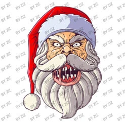 Creepy Santa Spooky Christmas Scary Santa Funny Cr Unisex Hoodie -Noel Outfits Store d.2526166150.25064413.s3.1 ffffff Wml6 800x800 1