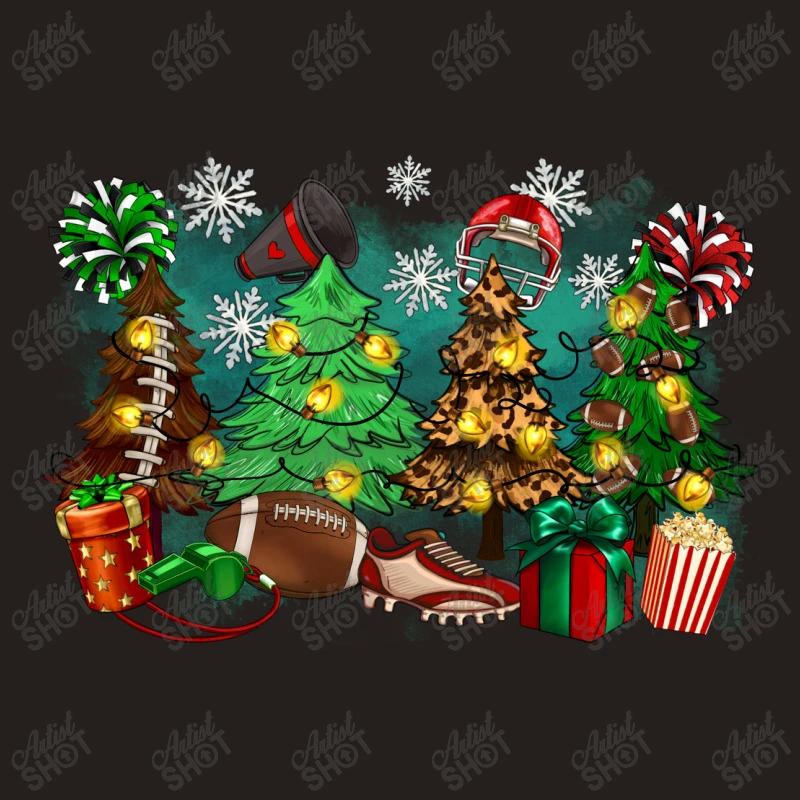 Christmas Trees With Football Tank Top 7 Christmas Trees With Football Tank Top - Image 5