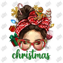 Christmas Messy Bun With Gingerbread Man Crop Top 7 Christmas Messy Bun With Gingerbread Man Crop Top -Noel Outfits Store d.2526303747.25057682.s3.1 ffffff YXJ0aXN0c2hvdA 800x800 1