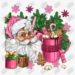Pink Christmas Hot Chocolate Coffee Cup With Santa Ladies Fitted T-Shirt -Noel Outfits Store d.2526358751.25087078.s3.1 f6f6f6 YXJ0aXN0c2hvdA 800x800 1