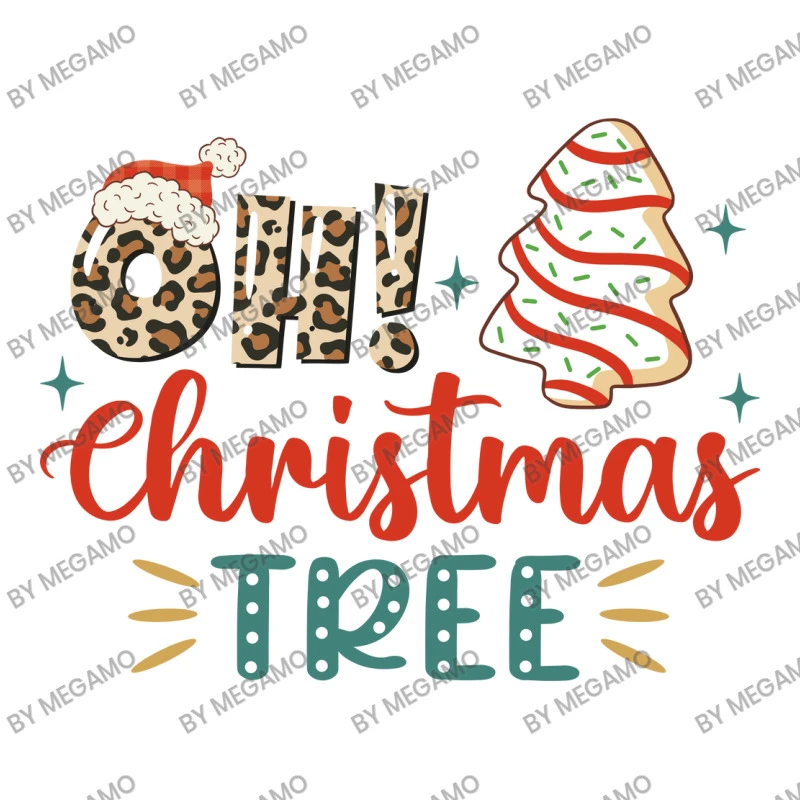 Oh! Christmas Tree Svg Crewneck Sweatshirt 7 Oh! Christmas Tree Svg Crewneck Sweatshirt - Image 5