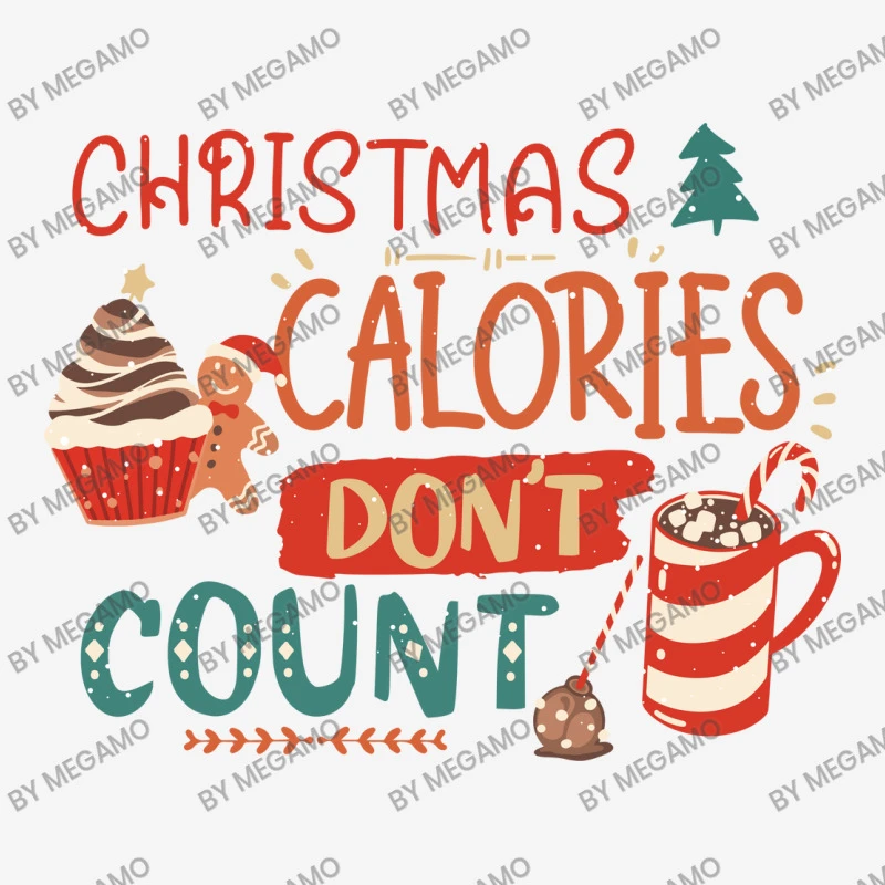 Christmas Calories Don't Count Svg Baby Bibs 4 Christmas Calories Don't Count Svg Baby Bibs - Image 2