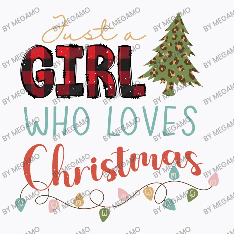 Just A Girl Who Loves Christmas Svg T-Shirt 7 Just A Girl Who Loves Christmas Svg T-Shirt - Image 5