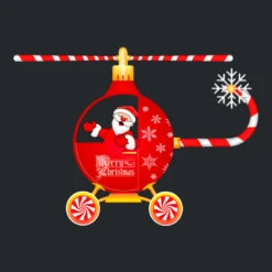 Santa Christmas Holiday Helicopter Crewneck Sweatshirt -Noel Outfits Store d.2526393249.25089240.s3.1 25282a bm9uZQ 800x800 1
