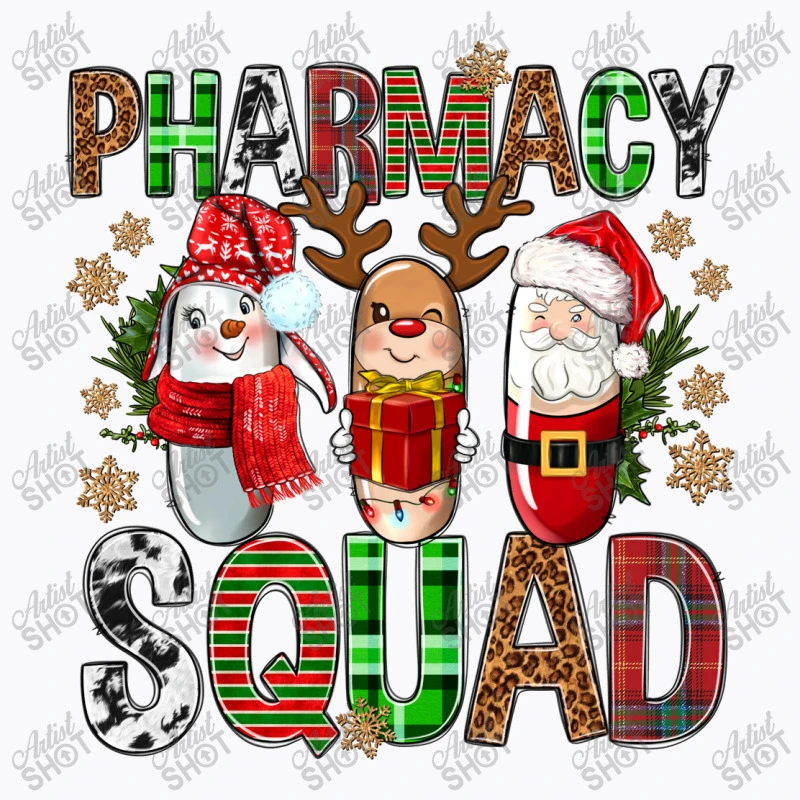 Pharmacy Squad Christmas T-Shirt 7 Pharmacy Squad Christmas T-Shirt - Image 5