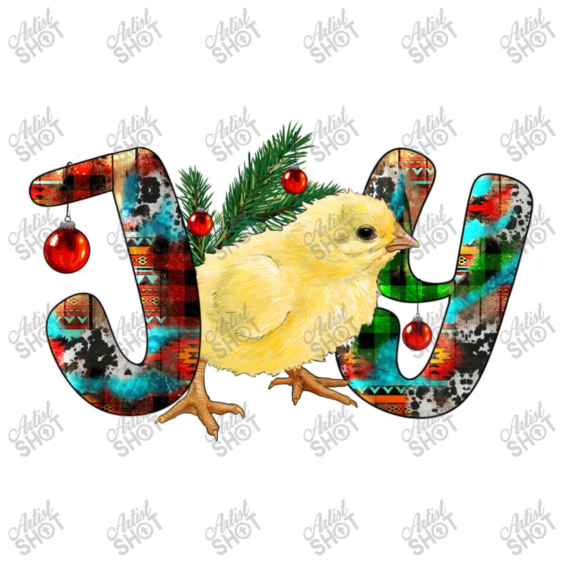 Christmas Joy With Chick Toddler T-shirt 5 Christmas Joy With Chick Toddler T-shirt - Image 3
