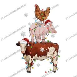 Merry Christmas Farm Animals Youth Tee -Noel Outfits Store d.2526704030.25093801.s3.1 ffffff TWFsaWFzU21hbGxCdXNpbmVzcw 800x800 1