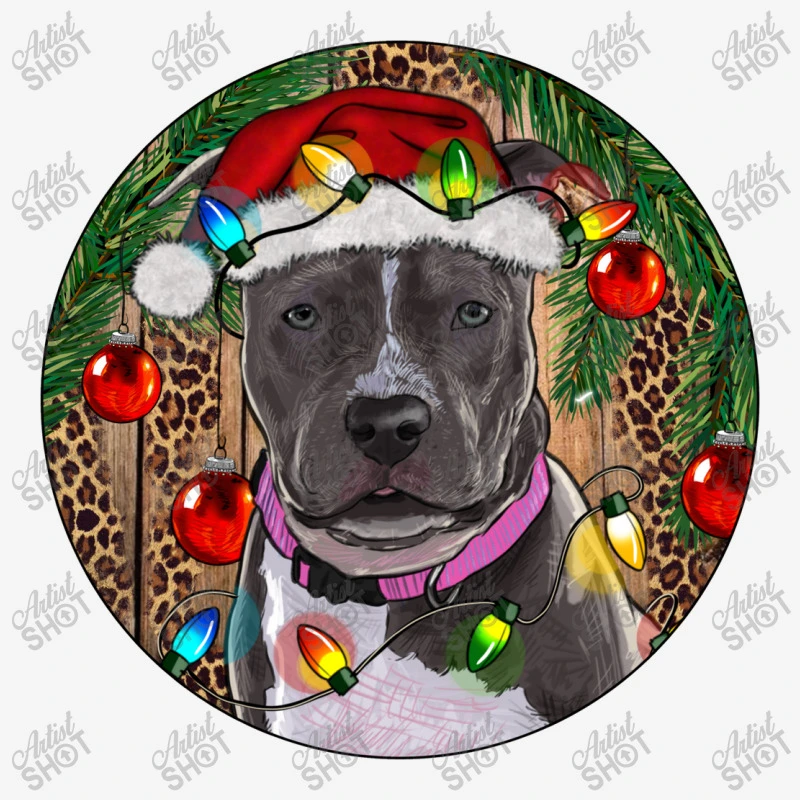Christmas Pitbull Baby Bibs 4 Christmas Pitbull Baby Bibs - Image 2