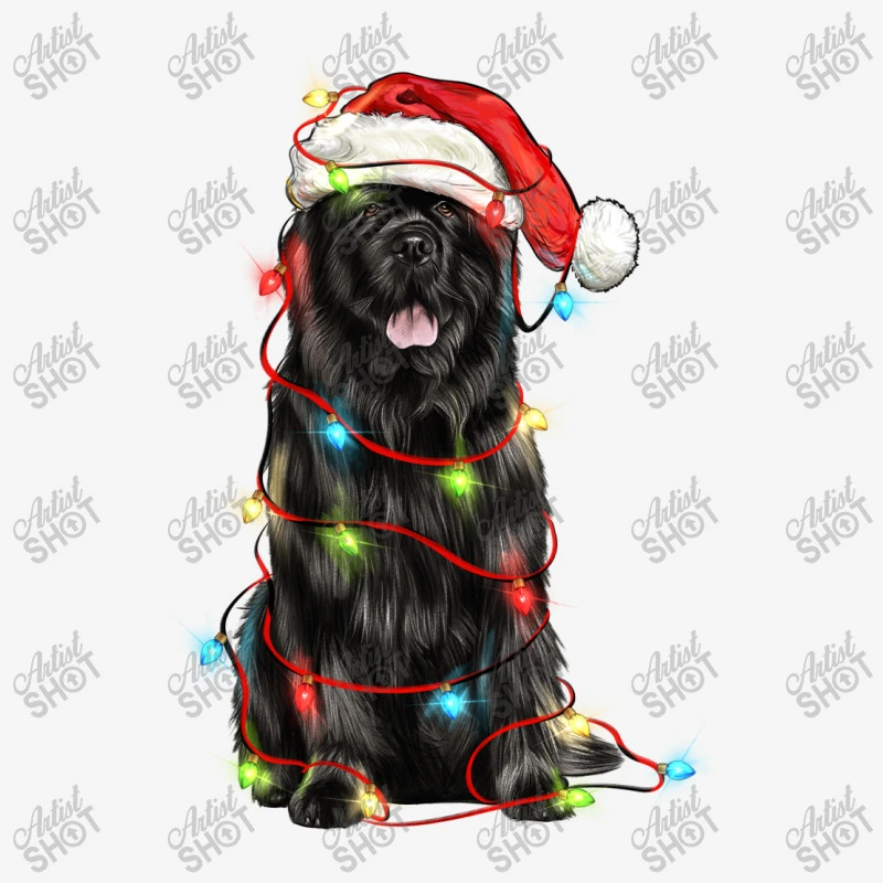 Christmas Newfoundland Dog Slide Sandal 6 Christmas Newfoundland Dog Slide Sandal - Image 4