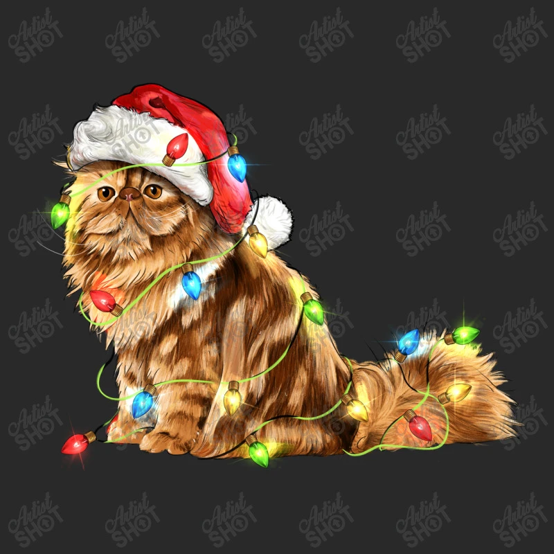 Christmas Persian Cat Toddler T-shirt 5 Christmas Persian Cat Toddler T-shirt - Image 3