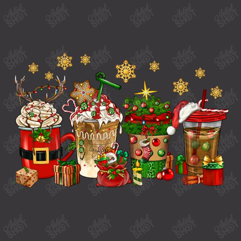 Christmas Coffee Drink Ladies Curvy T-Shirt 5 Christmas Coffee Drink Ladies Curvy T-Shirt - Image 3