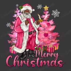 Pink Merry Christmas Black Santa Ladies Curvy T-Shirt -Noel Outfits Store d.2526787995.25095487.s3.1 39373a TWFsaWFzU21hbGxCdXNpbmVzcw 800x800 1