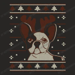 Ugly Christmas French Bulldog Puppy With Reindeer Ladies Fitted T-Shirt -Noel Outfits Store d.2527015846.25089430.s3.1 272624 QmV0dGVyTWFudWZha3R1cg 800x800 1