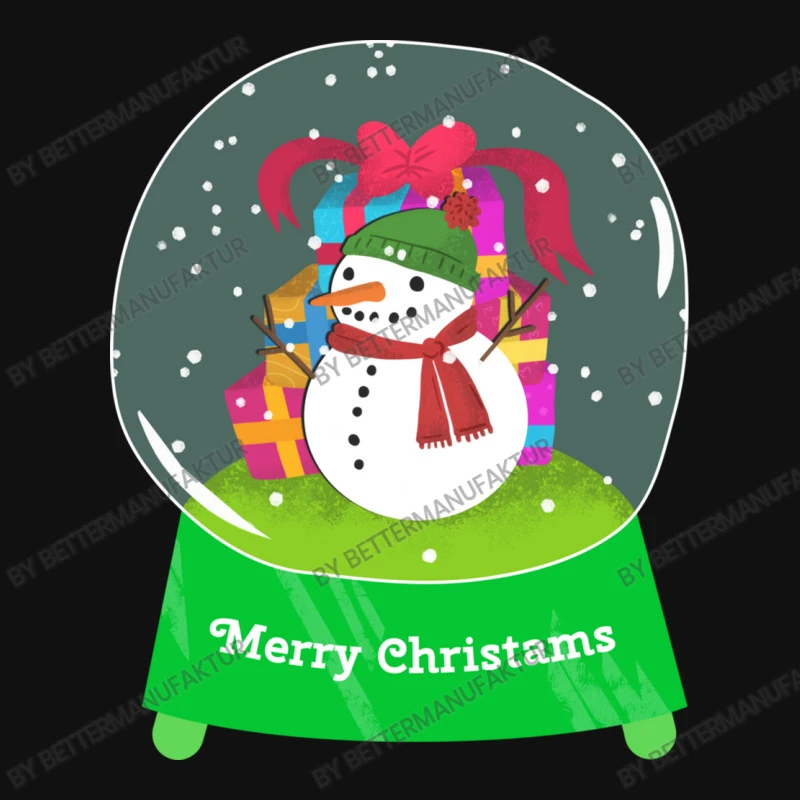 Snow Globe Funny Xmas Snowman Snowflakes Christmas Slide Sandal 6 Snow Globe Funny Xmas Snowman Snowflakes Christmas Slide Sandal - Image 4