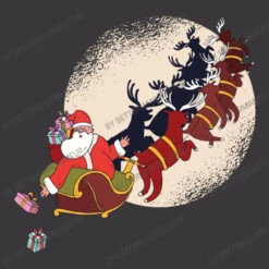 Santa Riding Reindeers Funny Christmas Xmas Matchi Ladies Curvy T-Shirt -Noel Outfits Store d.2527027251.25095618.s3.1 39373a QmV0dGVyTWFudWZha3R1cg 800x800 1