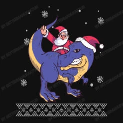 Santa Riding Dinosaur Ugly Christmas Xmas Matching All Over Women's T-shirt -Noel Outfits Store d.2527027342.25095619.s3.1 111111 QmV0dGVyTWFudWZha3R1cg 800x800 1