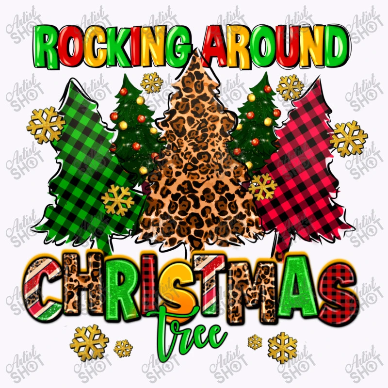 Rocking Around The Christmas Tree Tank Top 7 Rocking Around The Christmas Tree Tank Top - Image 5