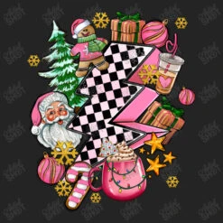 Pink Christmas Lightning Bolt 3/4 Sleeve Shirt -Noel Outfits Store d.2527036969.25097044.s3.1 242424 YXJ0aXN0c2hvdA 800x800 1