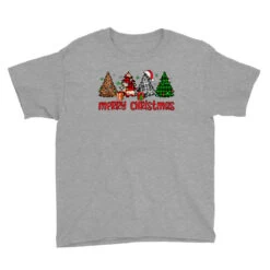 Merry Christmas Tree Youth Tee -Noel Outfits Store pd.2294166955.37.23350010.s3.1 front heather grey ffffff none x7.6y7.6 113.8 800x800 1