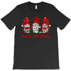 Merry Christmas Gnome With Christmas Lights T-Shirt -Noel Outfits Store pd.2295498515.24.23349670.s3.1 front black ffffff none x6.5y6.5 167 800x800 1