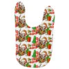 Joy Christmas Sloth Baby Bibs