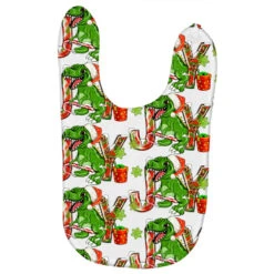 Joy Christmas T-Rex Baby Bibs