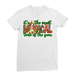 It's The Most Magical Time Of The Year Christmas Ladies Fitted T-Shirt -Noel Outfits Store pd.2524107335.36.25058354.s3.1 front white ffffff none x0y0 154 800x800 1