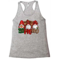 Ho Ho Ho Christmas Gnomes Racerback Tank 9 Ho Ho Ho Christmas Gnomes Racerback Tank -Noel Outfits Store pd.2524204751.45.25058234.s3.1 front grey ffffff none x0y0 144 800x800 1