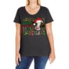 Have Yourself A Merry Little Christmas Ladies Curvy T-Shirt 1 Have Yourself A Merry Little Christmas Ladies Curvy T-Shirt -Noel Outfits Store pd.2524206919.116.25058228.s3.1 front black ffffff none x0y0 133 800x800 1