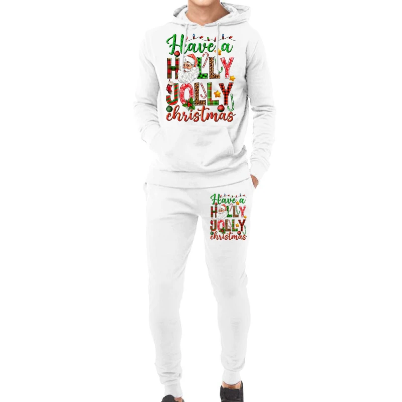 Have A Holly Jolly Christmas Hoodie & Jogger Set 3 Have A Holly Jolly Christmas Hoodie & Jogger Set