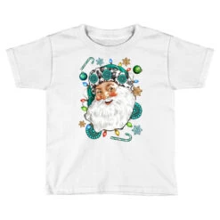 Western Santa Christmas Toddler T-shirt