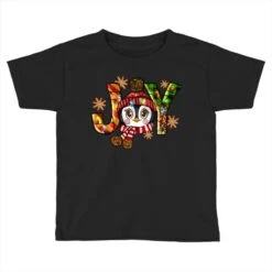 Christmas Joy Penguin Toddler T-shirt