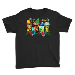 Autism Christmas Coffee Cups Youth Tee -Noel Outfits Store pd.2526120316.37.25082392.s3.1 front black ffffff none x0y0 129 800x800 1