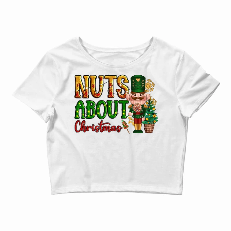 Nuts About Christmas Nutcracker Crop Top 3 Nuts About Christmas Nutcracker Crop Top