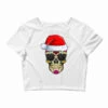 Christmas Sugar Skull Santa Merry Xmas Funny Holid Crop Top 1 Christmas Sugar Skull Santa Merry Xmas Funny Holid Crop Top -Noel Outfits Store pd.2526169865.87.25065789.s3.1 front white ffffff none x23y0 100 800x800 1