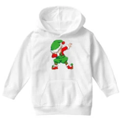 Christmas Dabbing Elf Squad Xmas Dab Kids Family M Youth Hoodie -Noel Outfits Store pd.2526173258.53.25065805.s3.1 front white ffffff none x18y0 77 800x800 1