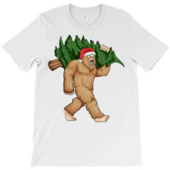 Bigfoot Santa Christmas Tree Xmas Sasquatch Boys K T-Shirt -Noel Outfits Store pd.2526186729.24.25069007.s3.1 front white ffffff none x0y0 180 800x800 1