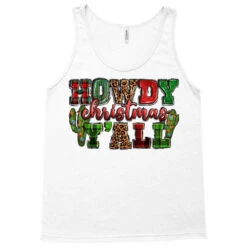 Howdy Christmas Y'all Tank Top -Noel Outfits Store pd.2526276617.30.25057756.s3.1 front white ffffff none x0y0 180 800x800 1