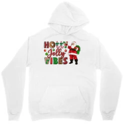 Holly Jolly Vibes Christmas With Santa Unisex Hoodie -Noel Outfits Store pd.2526277266.31.25057754.s3.1 front white ffffff none x0y0 118 800x800 1