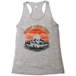 Merry Christmas From The Mountain Racerback Tank 9 Merry Christmas From The Mountain Racerback Tank -Noel Outfits Store pd.2526279995.45.25086174.s3.1 front grey ffffff none x0y0 144 800x800 1