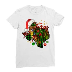 Christmas Texas Map Ladies Fitted T-Shirt -Noel Outfits Store pd.2526288910.36.25057698.s3.1 front white ffffff none x0y0 154 800x800 1