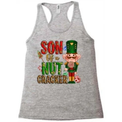 Christmas Son Of A Nutcracker Racerback Tank -Noel Outfits Store pd.2526289049.45.25057697.s3.1 front grey ffffff none x0y0 144 800x800 1