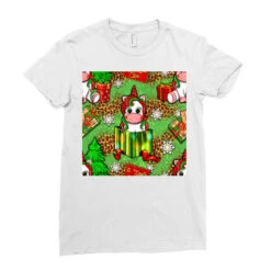Christmas Unicorn And Gift Box Ladies Fitted T-Shirt -Noel Outfits Store pd.2526289676.36.25057691.s3.2 front white ffffff none x0y0 154 800x800 1