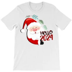 Santa Claus Happy Christmas 2024 T-Shirt -Noel Outfits Store pd.2526295384.24.25086440.s3.1 front white ffffff none x0y0 180 800x800 1